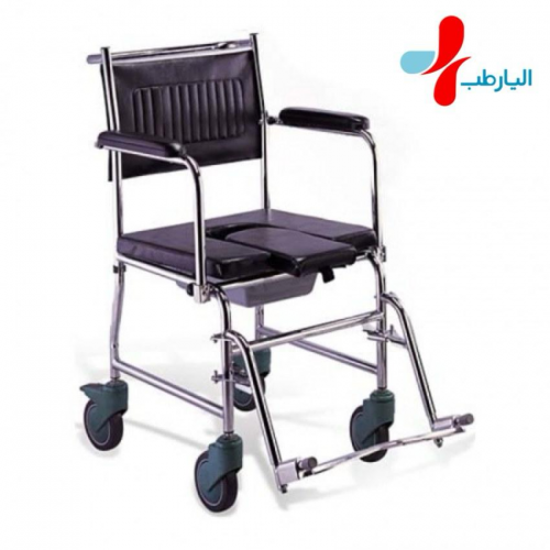 ویلچر استیل حمامی لگن دار کایانگ